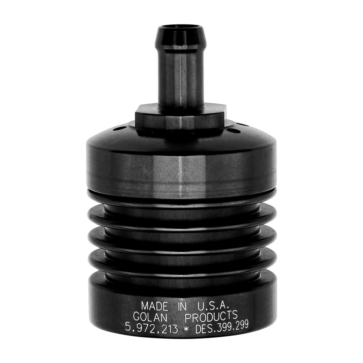 Golan transmission breather/oil collector, black