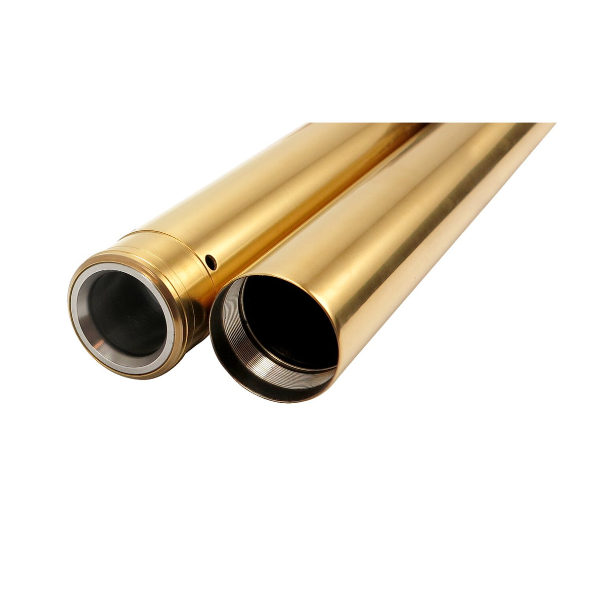CC Eng. 49mm fork tubes, TNC gold. 25-1/2" OAL