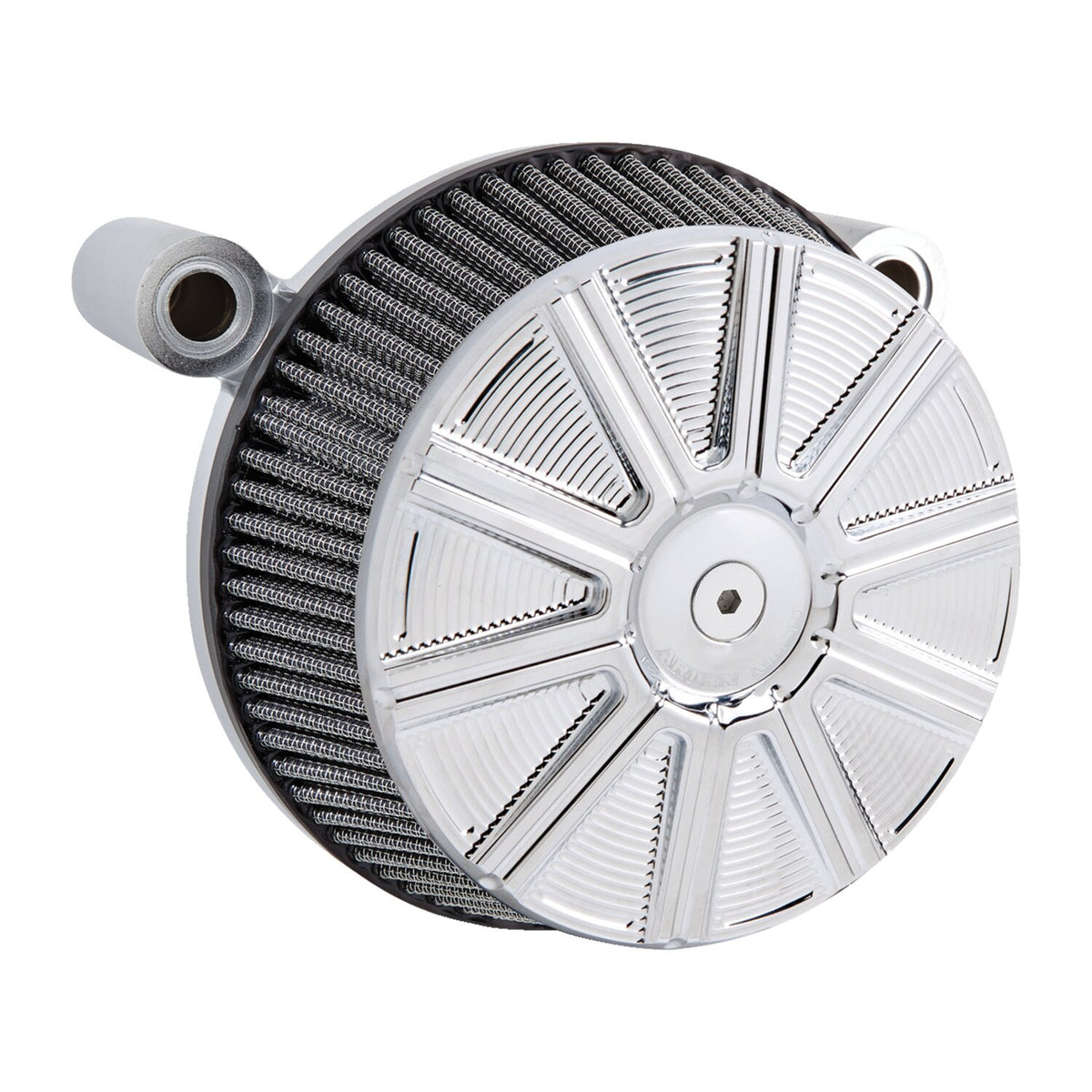 Arlen Ness, Stage 1 Big Sucker air cleaner kit. 10-Gauge chr