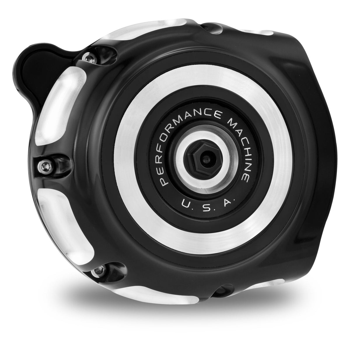 PM, 'vintage' air cleaner kit. Black CC