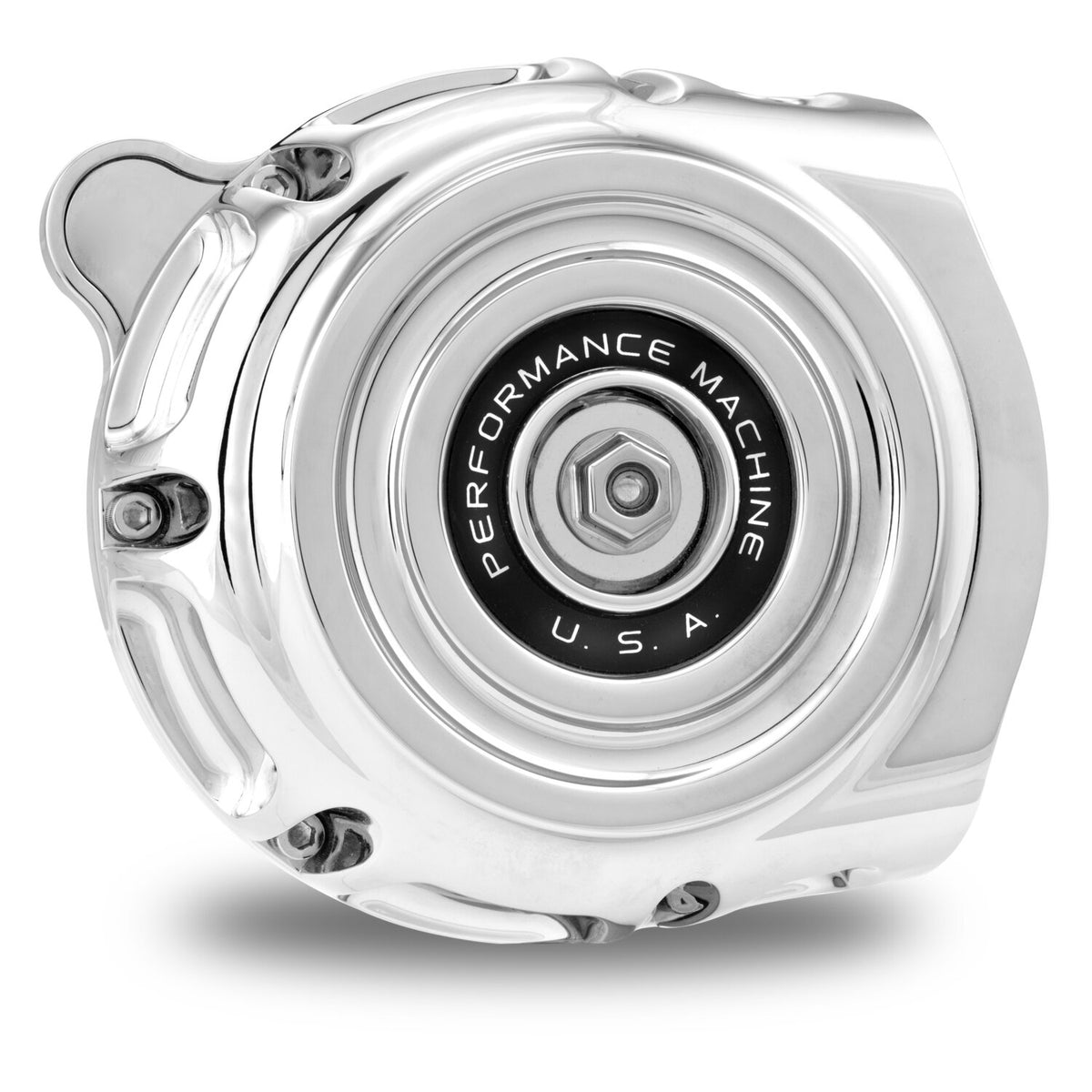 PM, 'vintage' air cleaner kit. Chrome