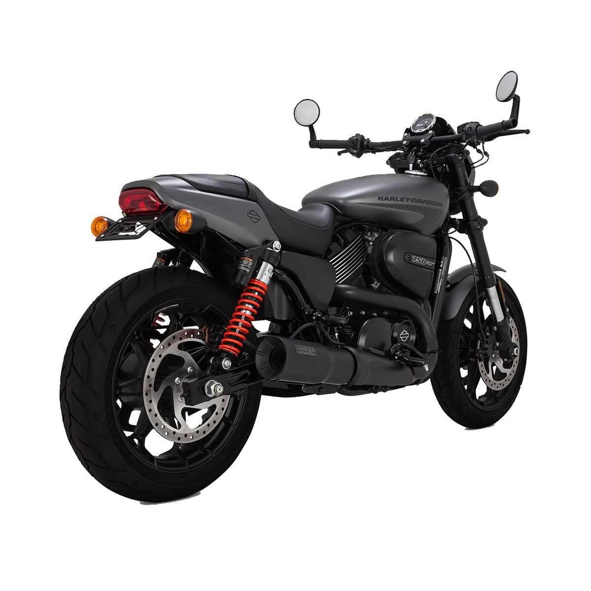 Vance & Hines, Hi-output slip-on muffler. black