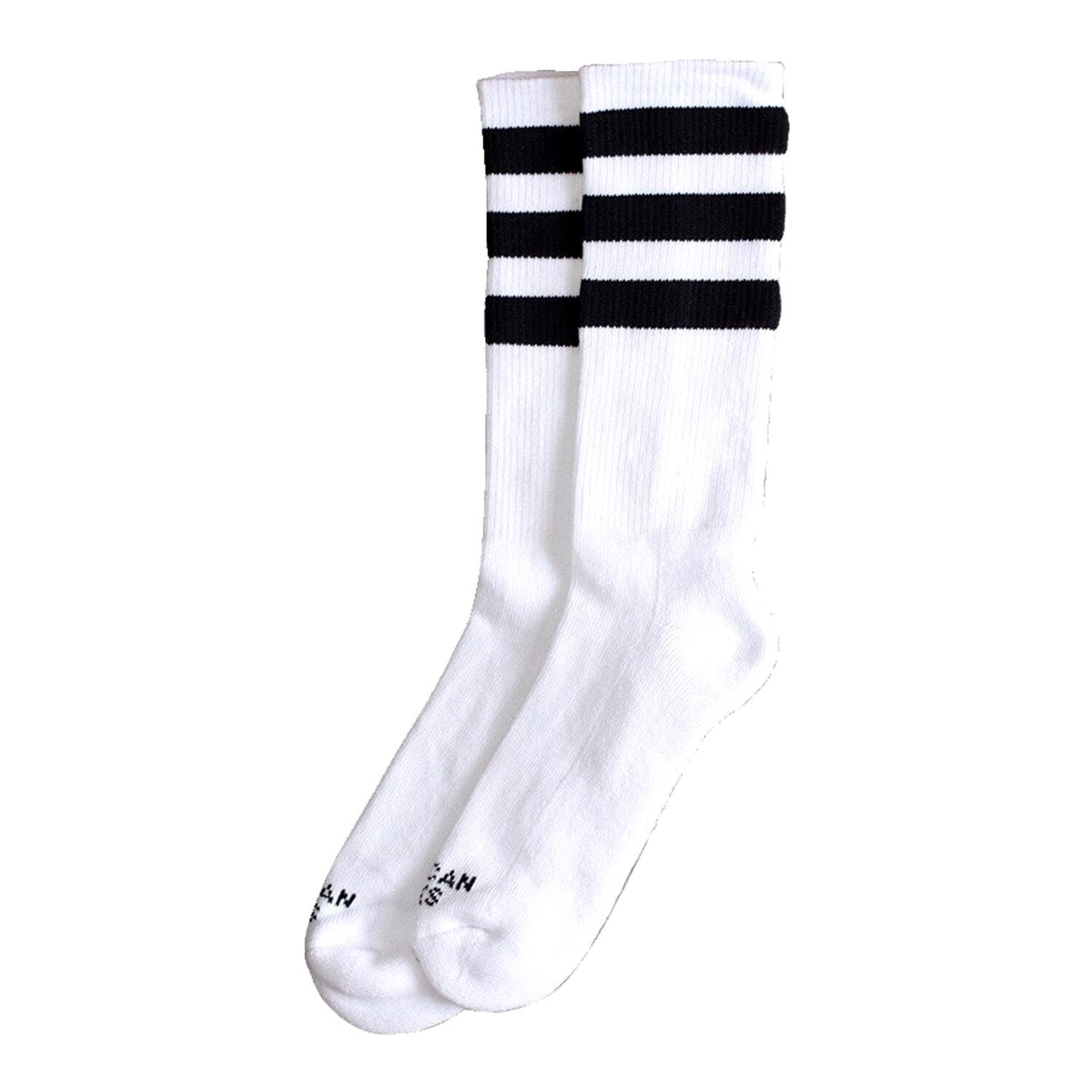 American Socks Old School II Mid High socks white