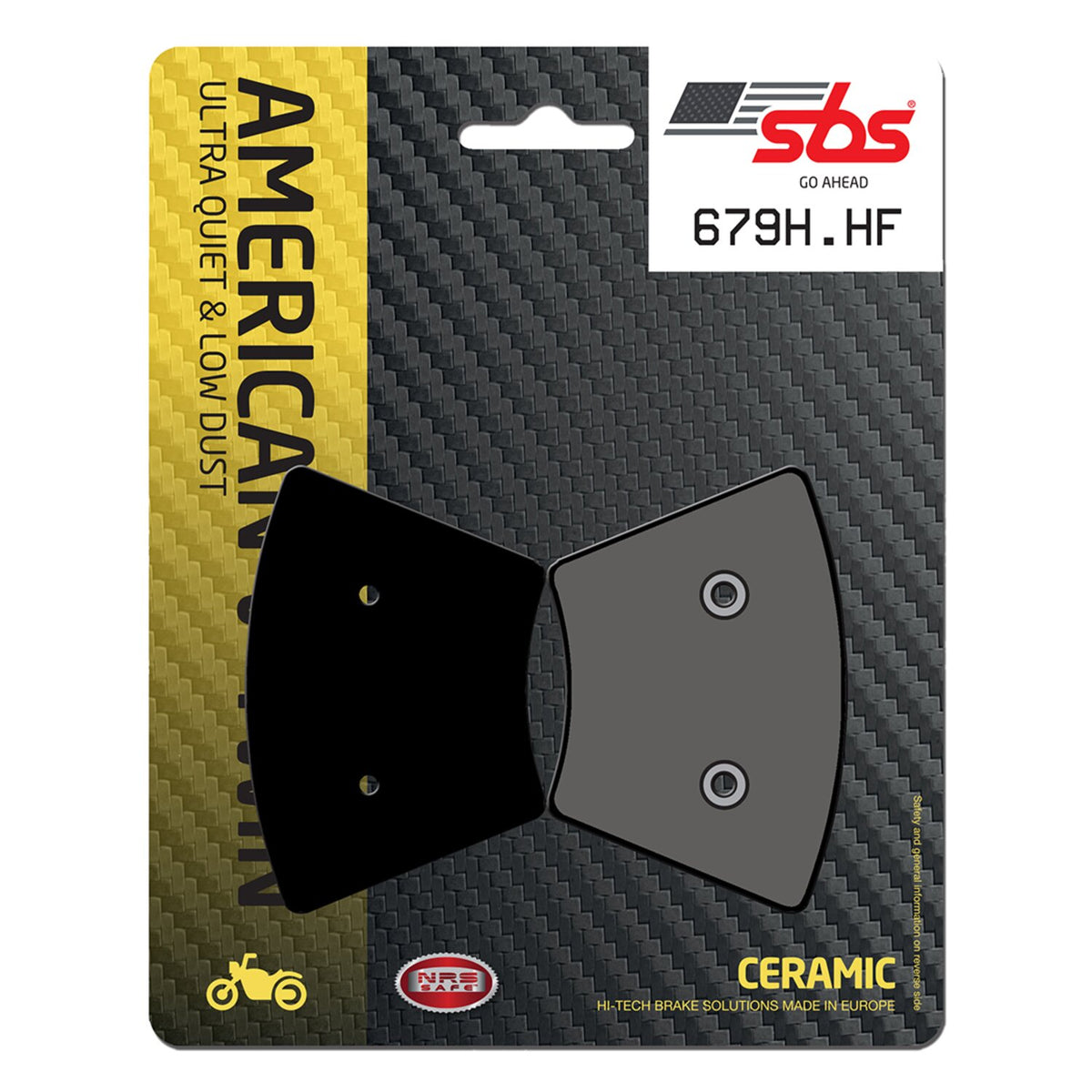 SBS, brake pads. Street Ceramic (organic)