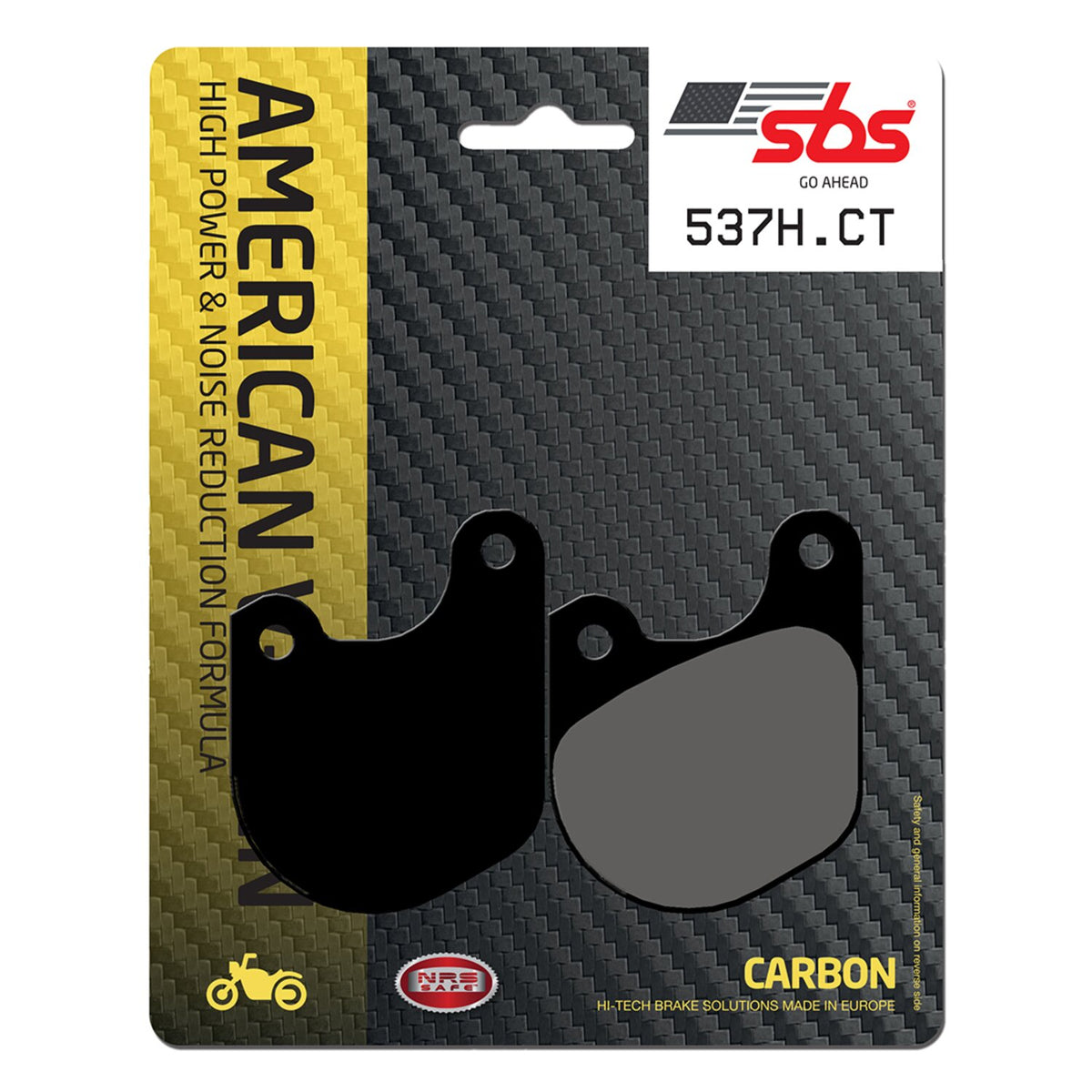 SBS, brake pads. Street Carbon Tech (organic)