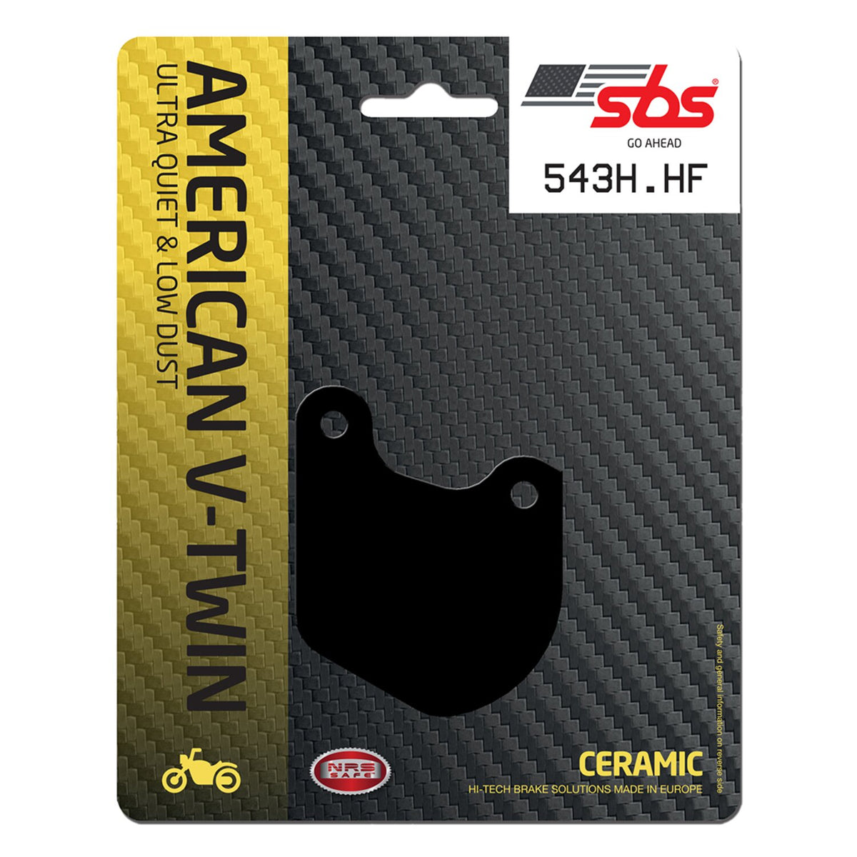 SBS, brake pads. Street Ceramic (organic)