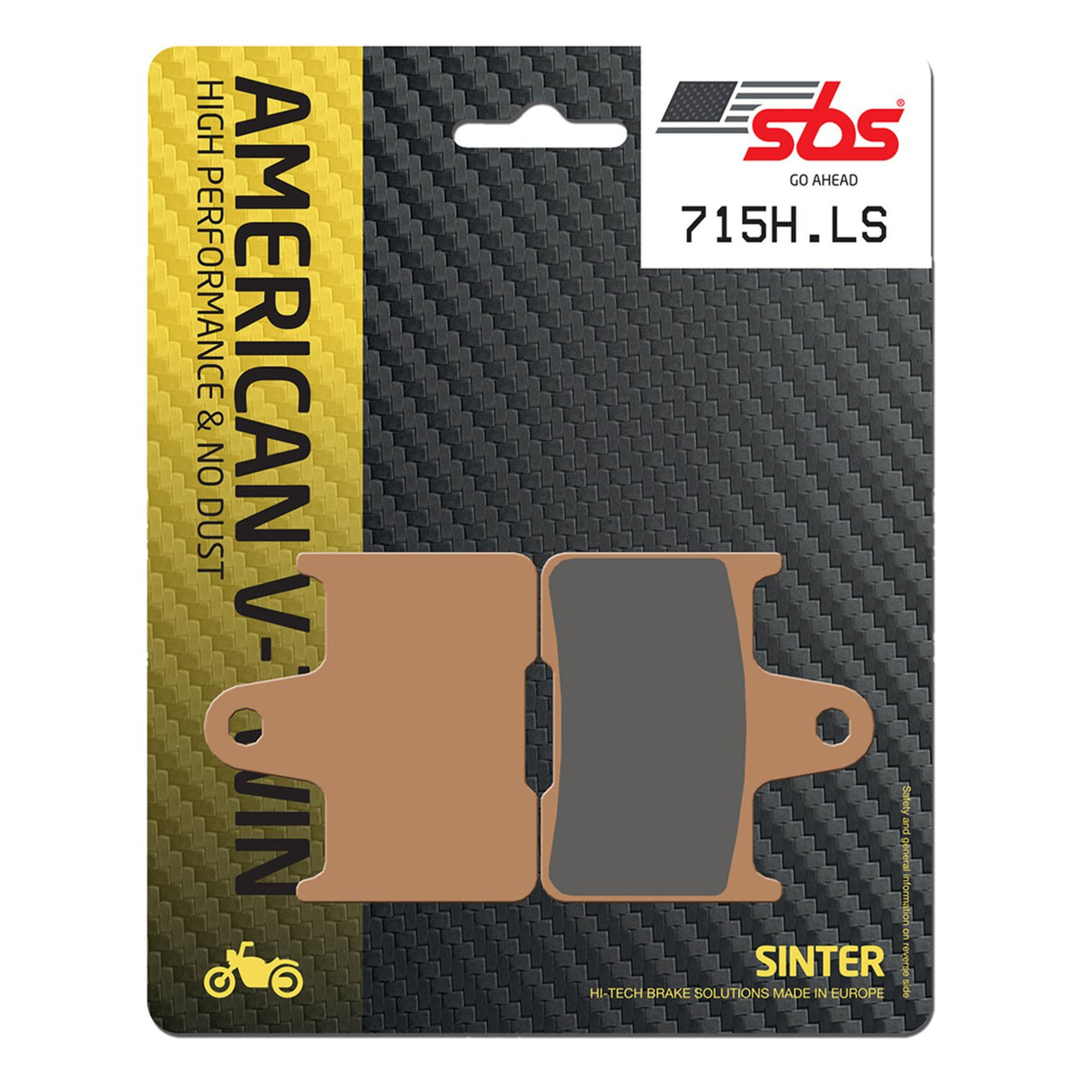 SBS, brake pads. Street Excel Sinter