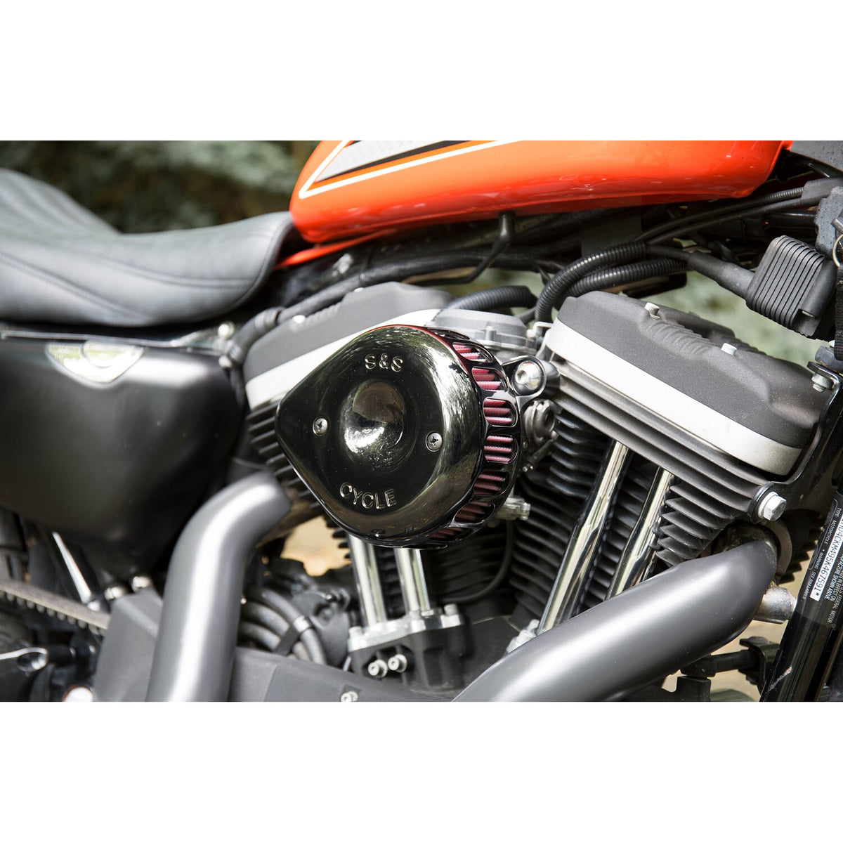 S&S Mini Teardrop Stealth air cleaner kit