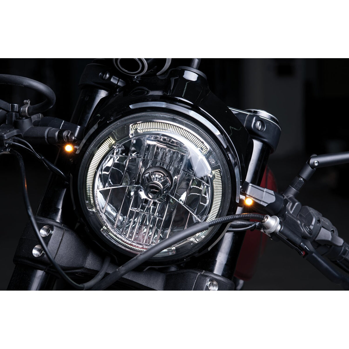 Kellermann, bullet Atto dark LED turn signal
