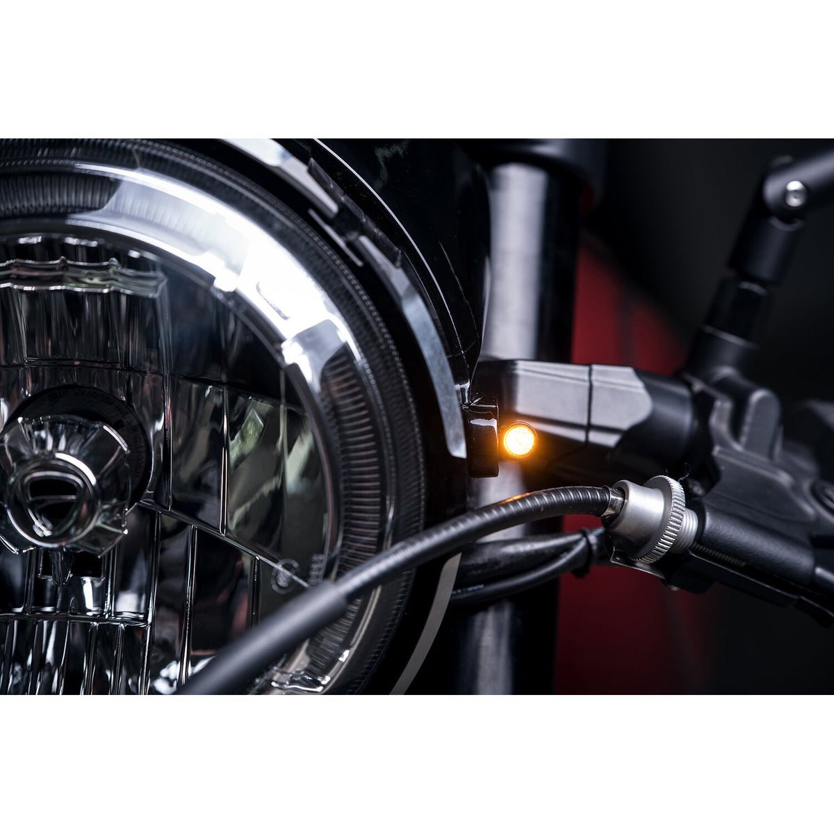 Kellermann, bullet Atto dark LED turn signal