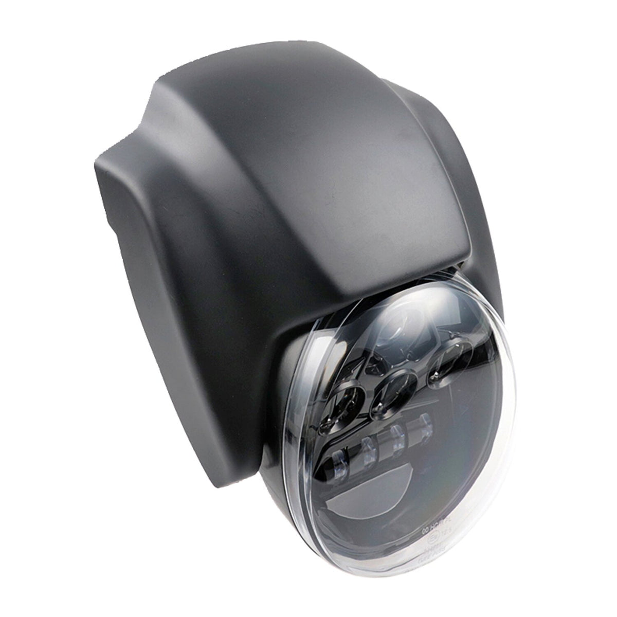 Cult-Werk, LED headlamp kit. Night Rod style. Matte black