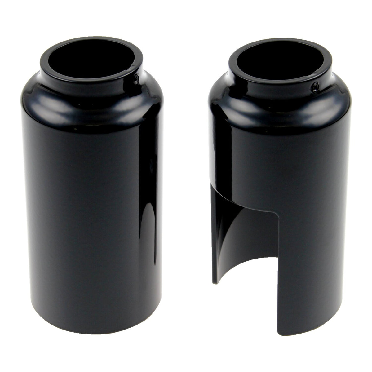 Cult-Werk, 2-piece lower fork tube cover kit, gloss black