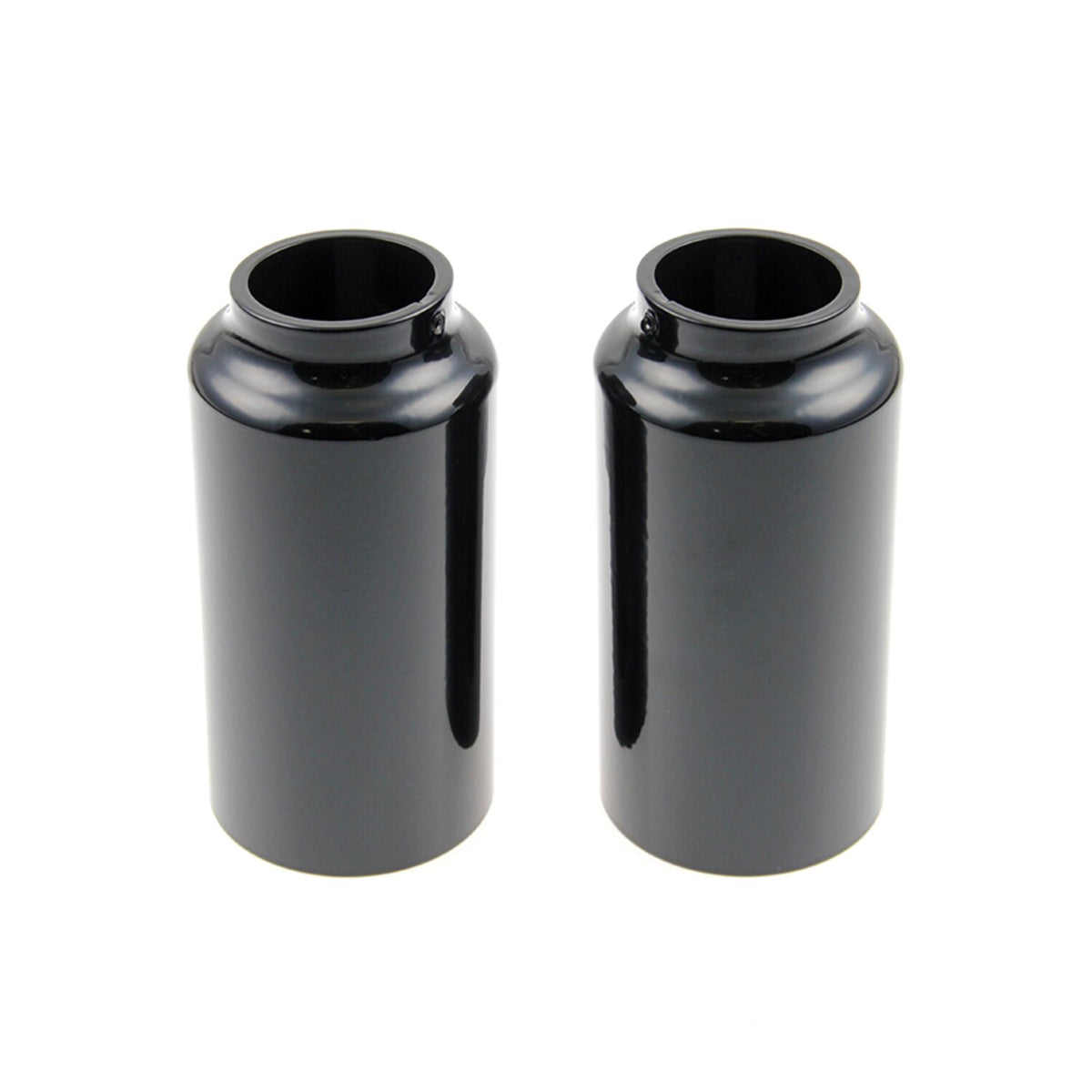 Cult-Werk, 2-piece lower fork tube cover kit. Gloss black