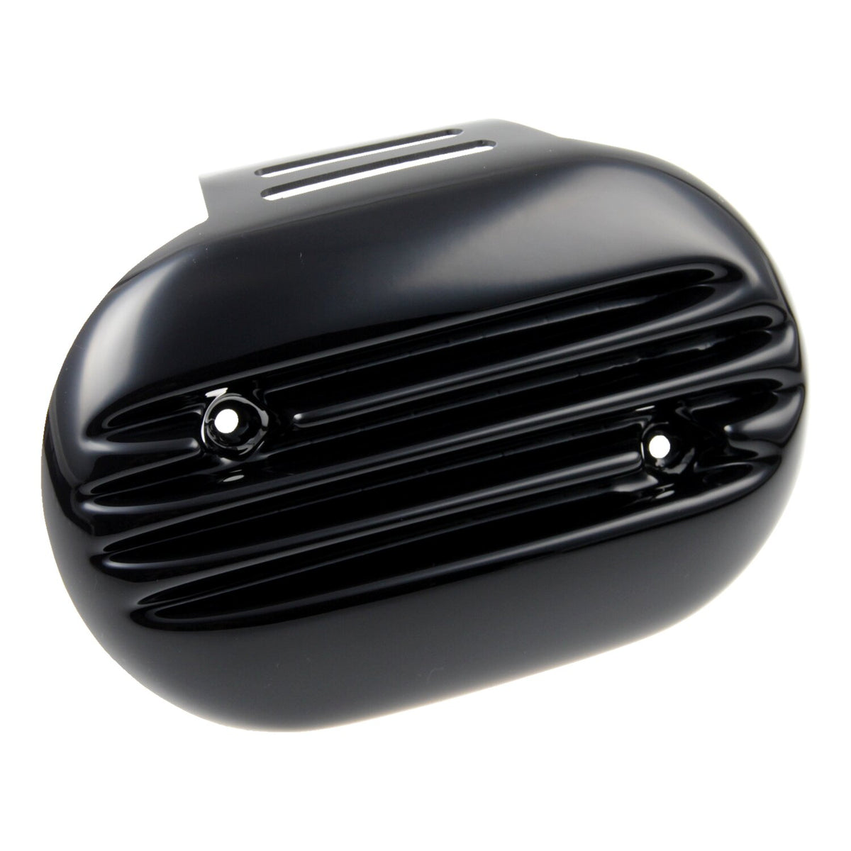 Cult-Werk, air cleaner cover Racing. Gloss black