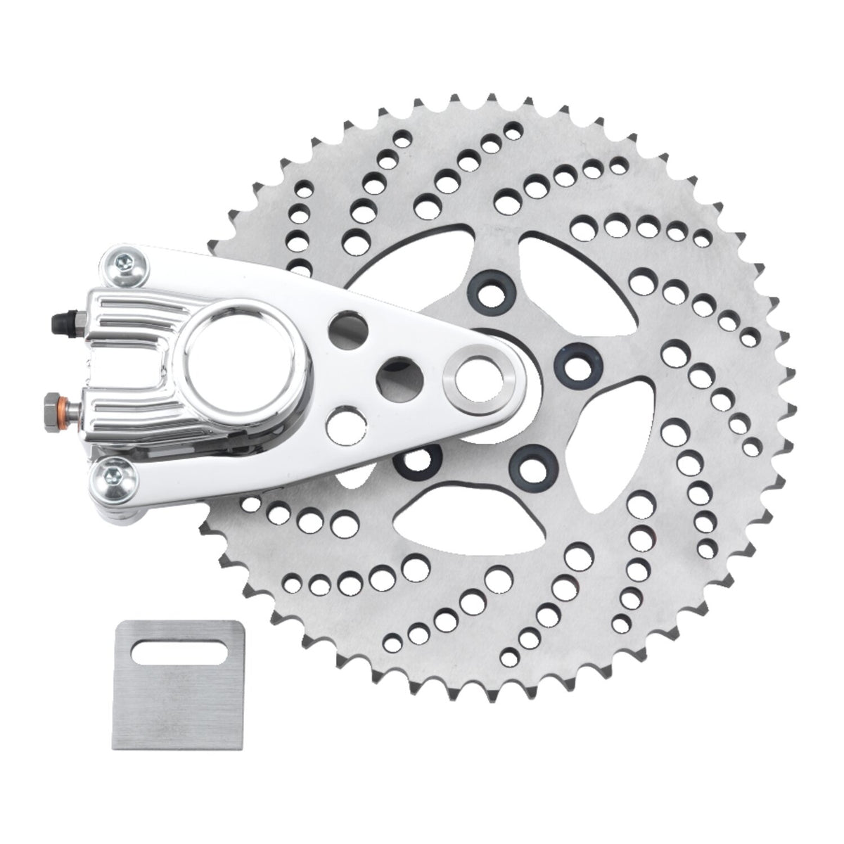 K-Tech, sprocket brake kit, chopper style