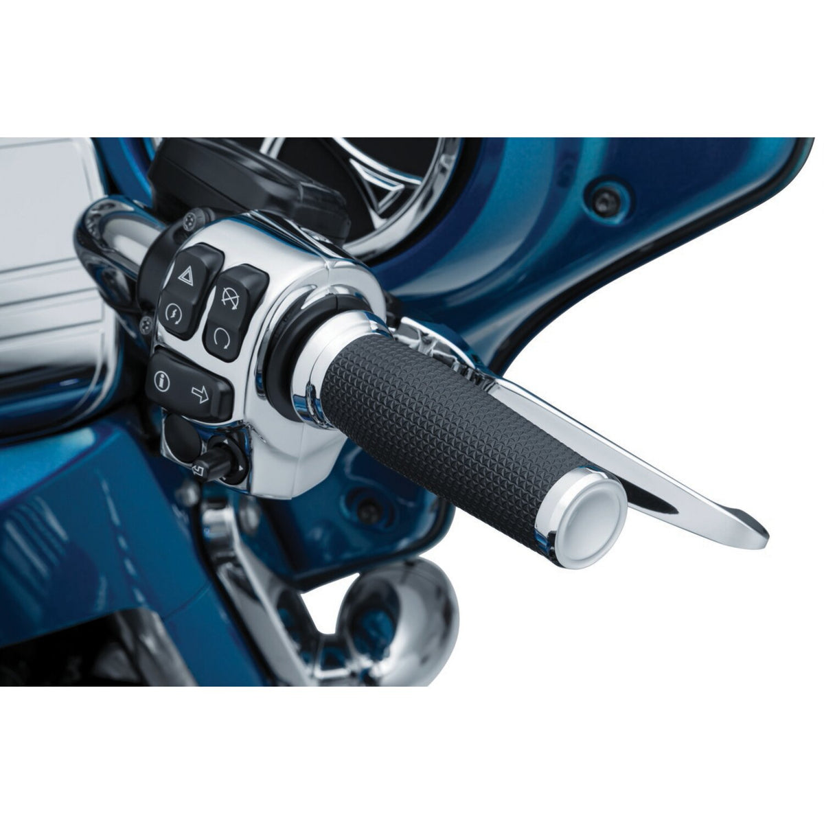 Kuryakyn, Thresher grips. Chrome