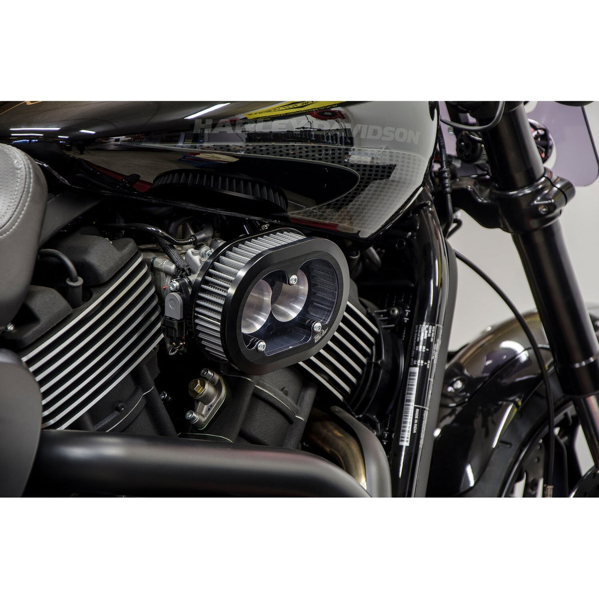 Free Spirits, Street Rod Hi Flow air cleaner kit. Black