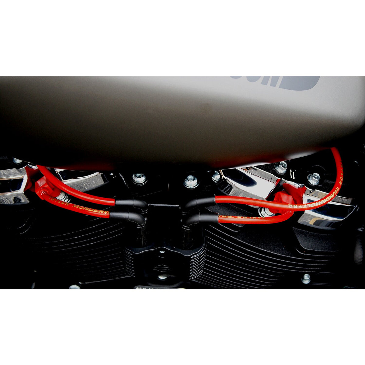 Taylor, 8.2mm ThunderVolt spark plug wire set. Red