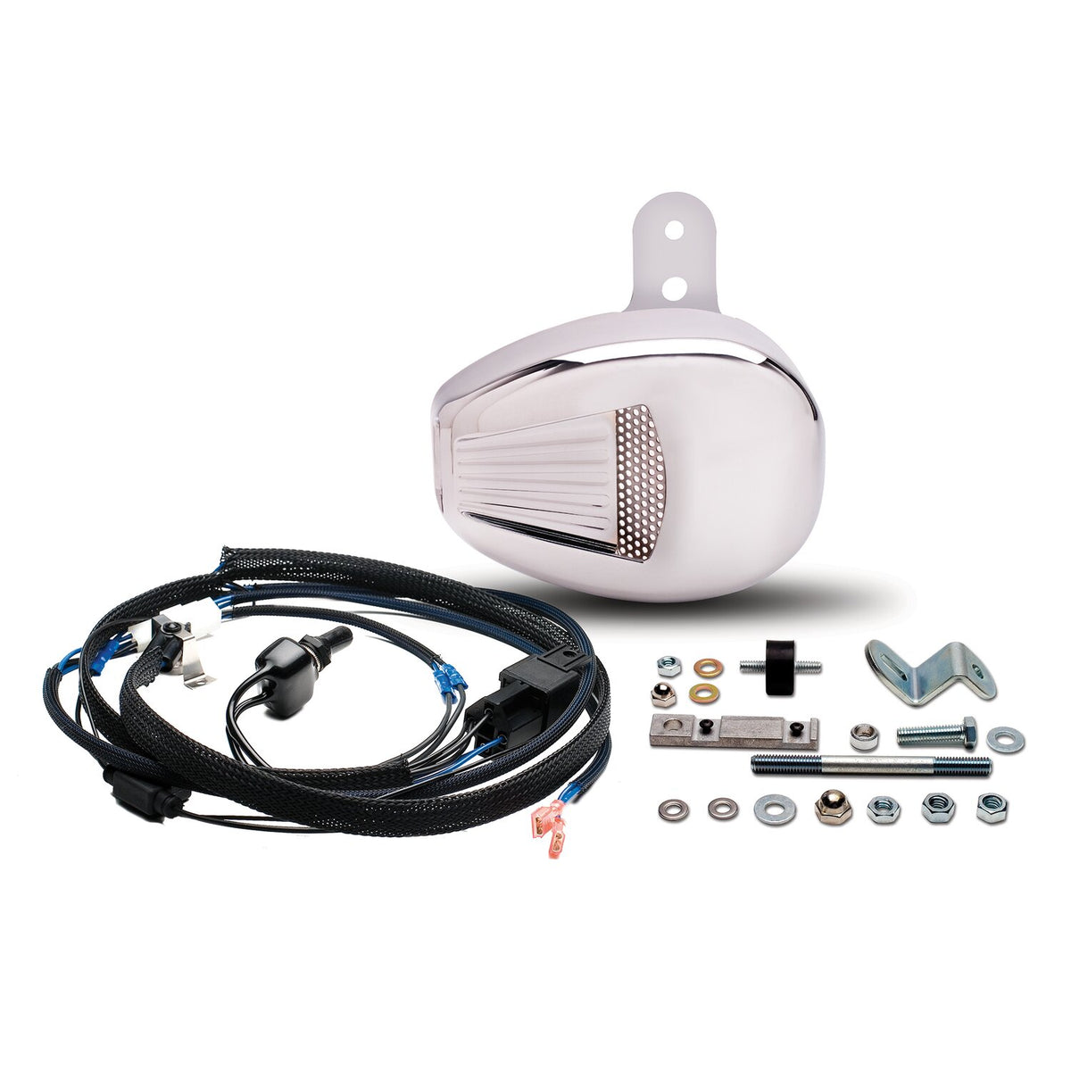 JIMS, M8 Forceflow cylinder head cooler. Silver