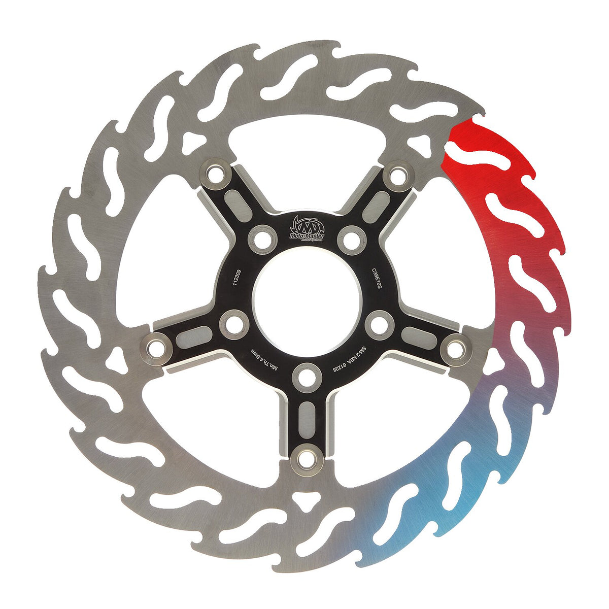 Moto-Master Flame floating front brake disc ABE appr.