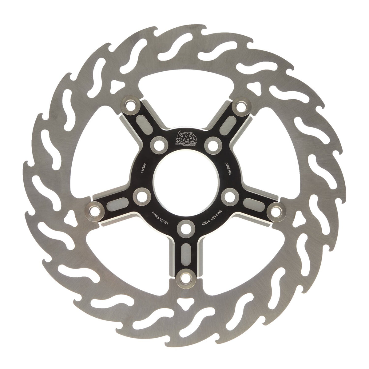 Moto-Master Flame floating front brake disc ABE appr.