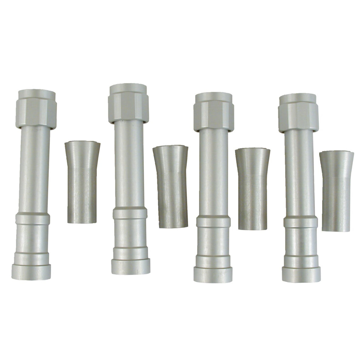 Dippert, Panhead aluminum pushrod cover set. Silver
