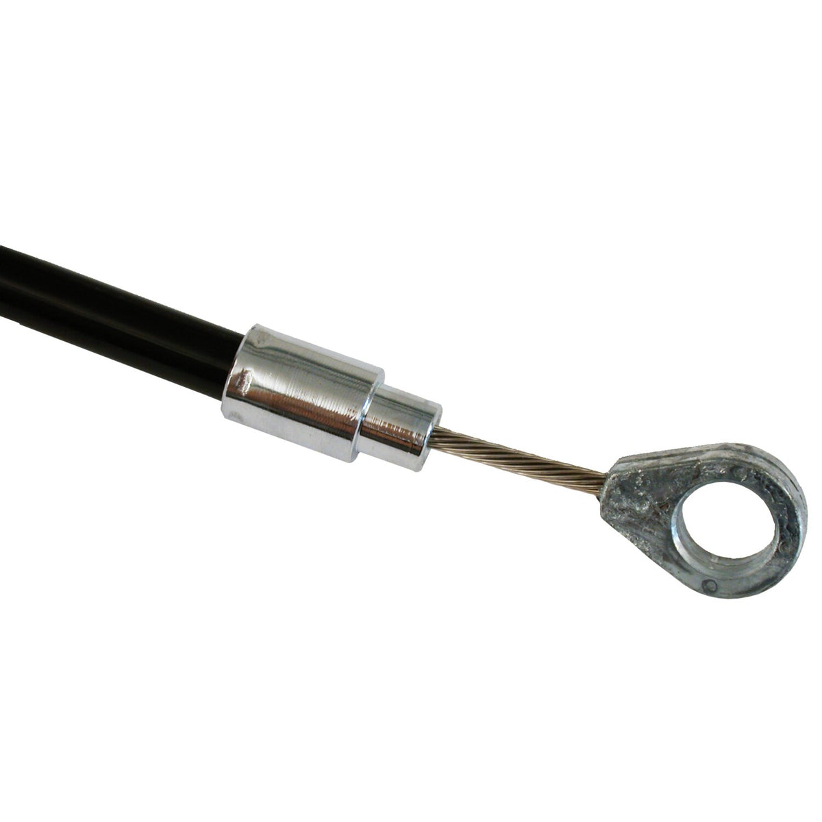 Barnett, clutch cable. Black. +8"