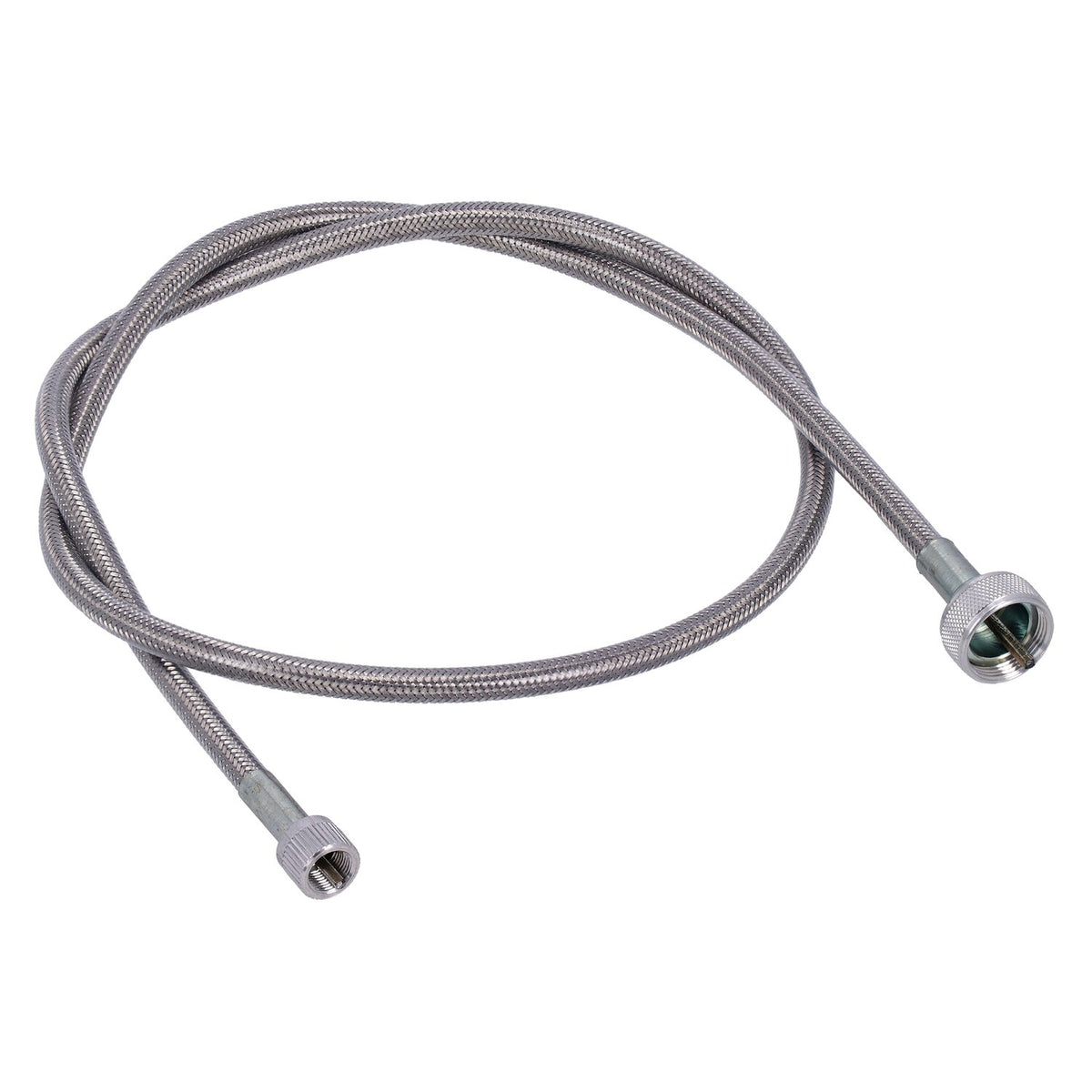 Barnett, transmission mini speedo cable. 46". Braided steel