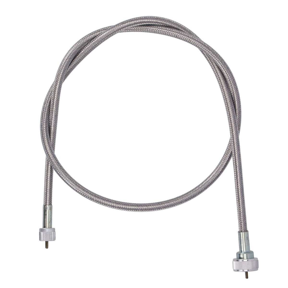 Barnett, transmission mini speedo cable. 46". Braided steel