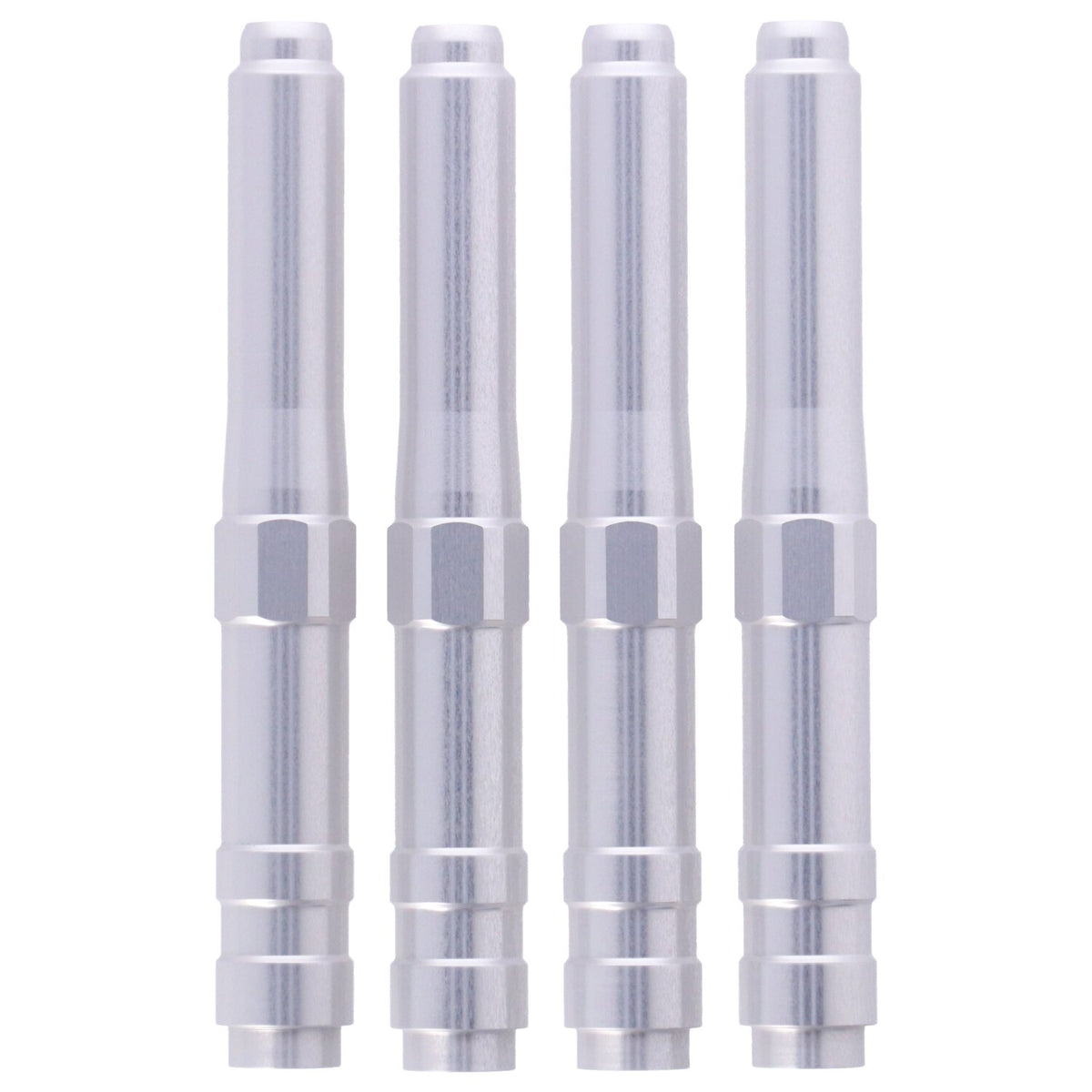 Dippert, 04-up XL aluminum pushrod cover set. Silver
