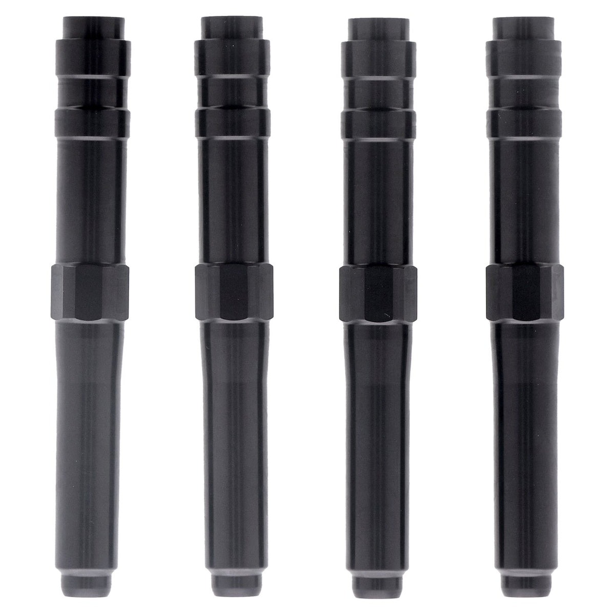 Dippert, 04-up XL aluminum pushrod cover set. Black