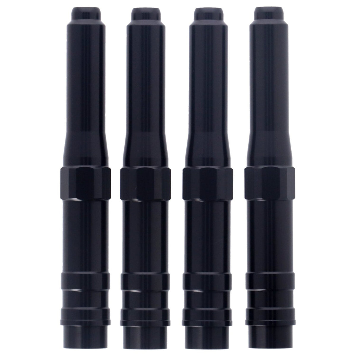 Dippert, 91-03 XL aluminum pushrod cover set. Black