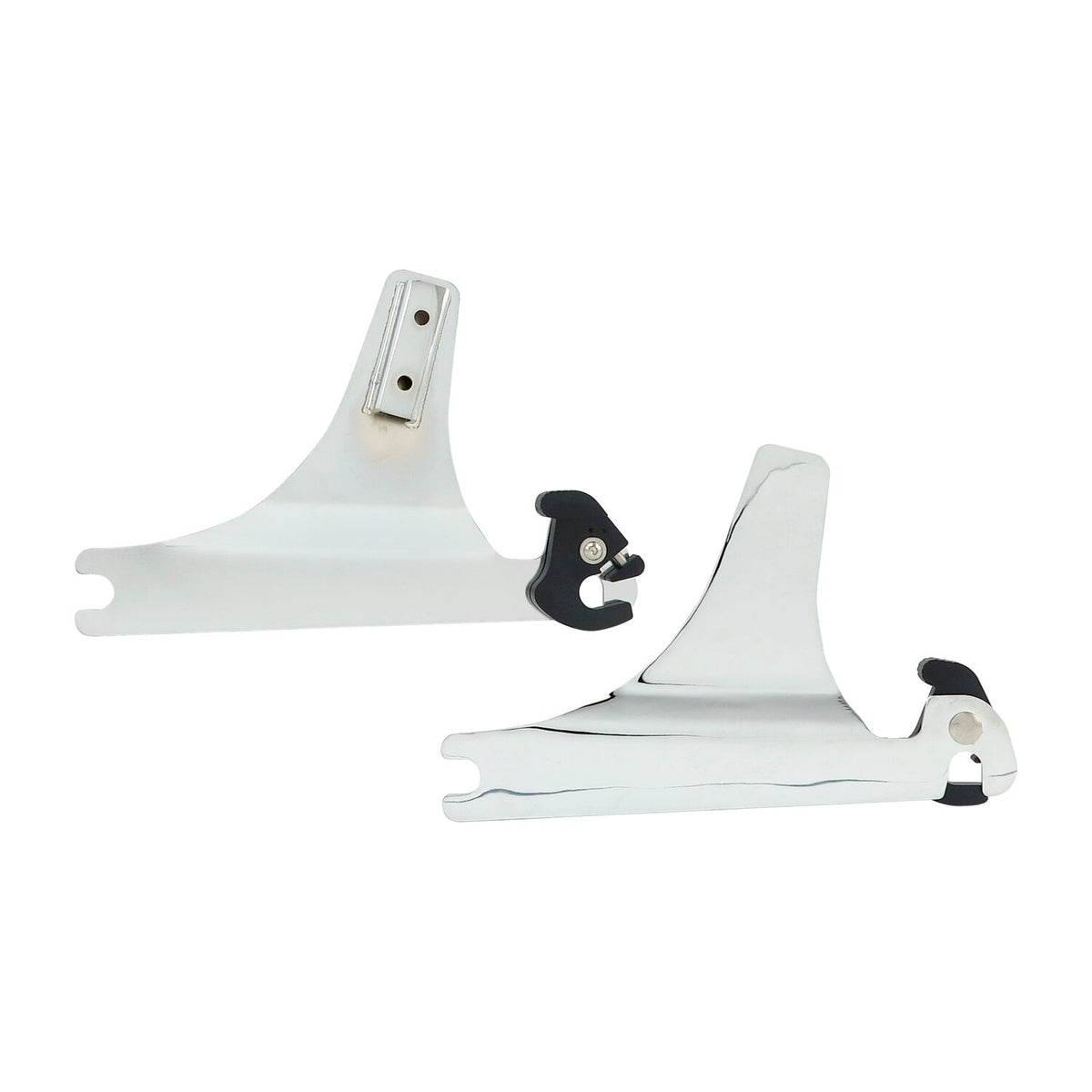 Detachable sissy bar side plates