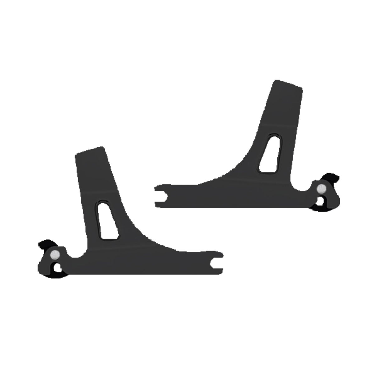 Detachable sissy bar side plates