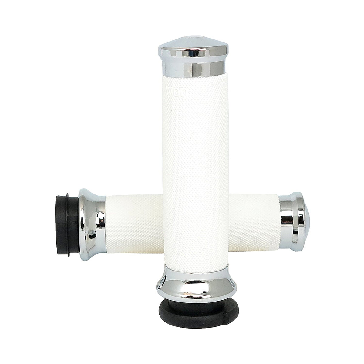Avon Custom Contour grips chrome/white
