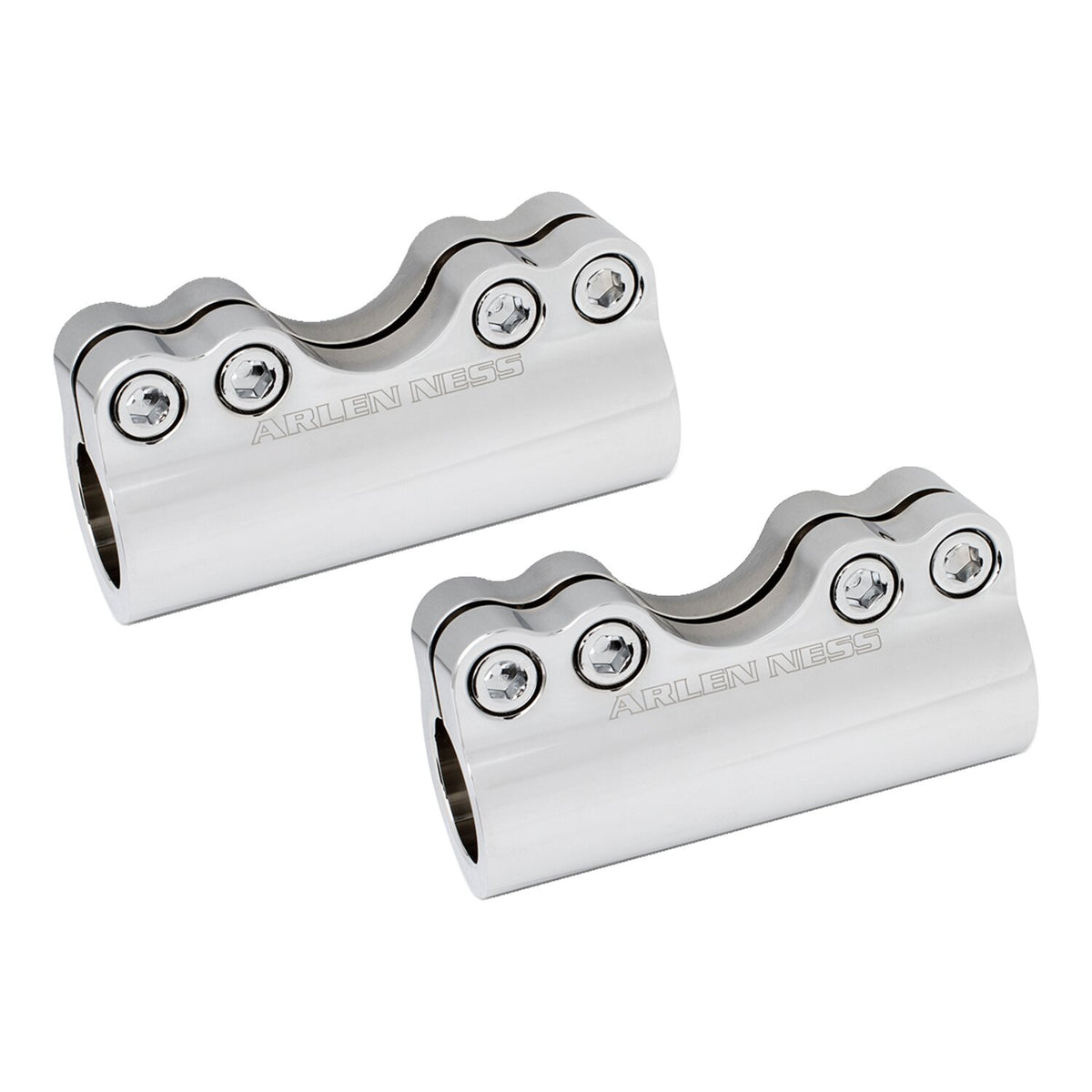 Arlen Ness, Molular billet handlebar clamp chrome 1-1/4"