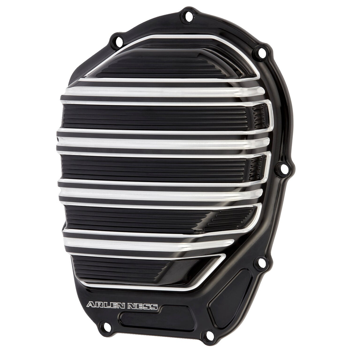 Arlen Ness, M8 10-gauge cam cover. Black