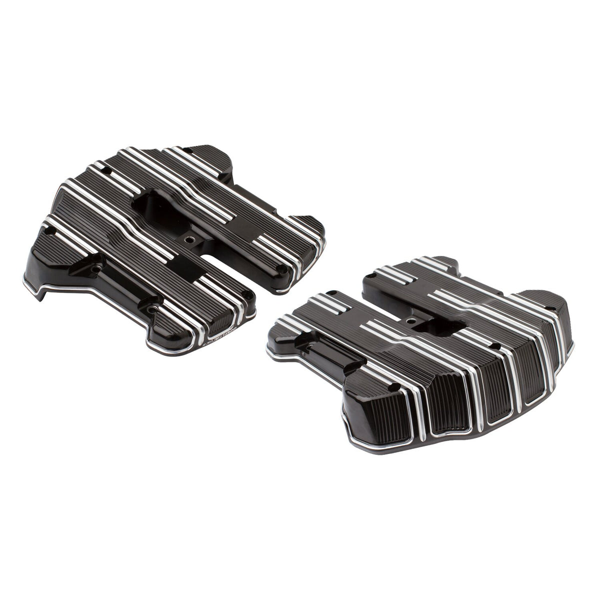 Arlen Ness, 10-Gauge rocker cover set. Black