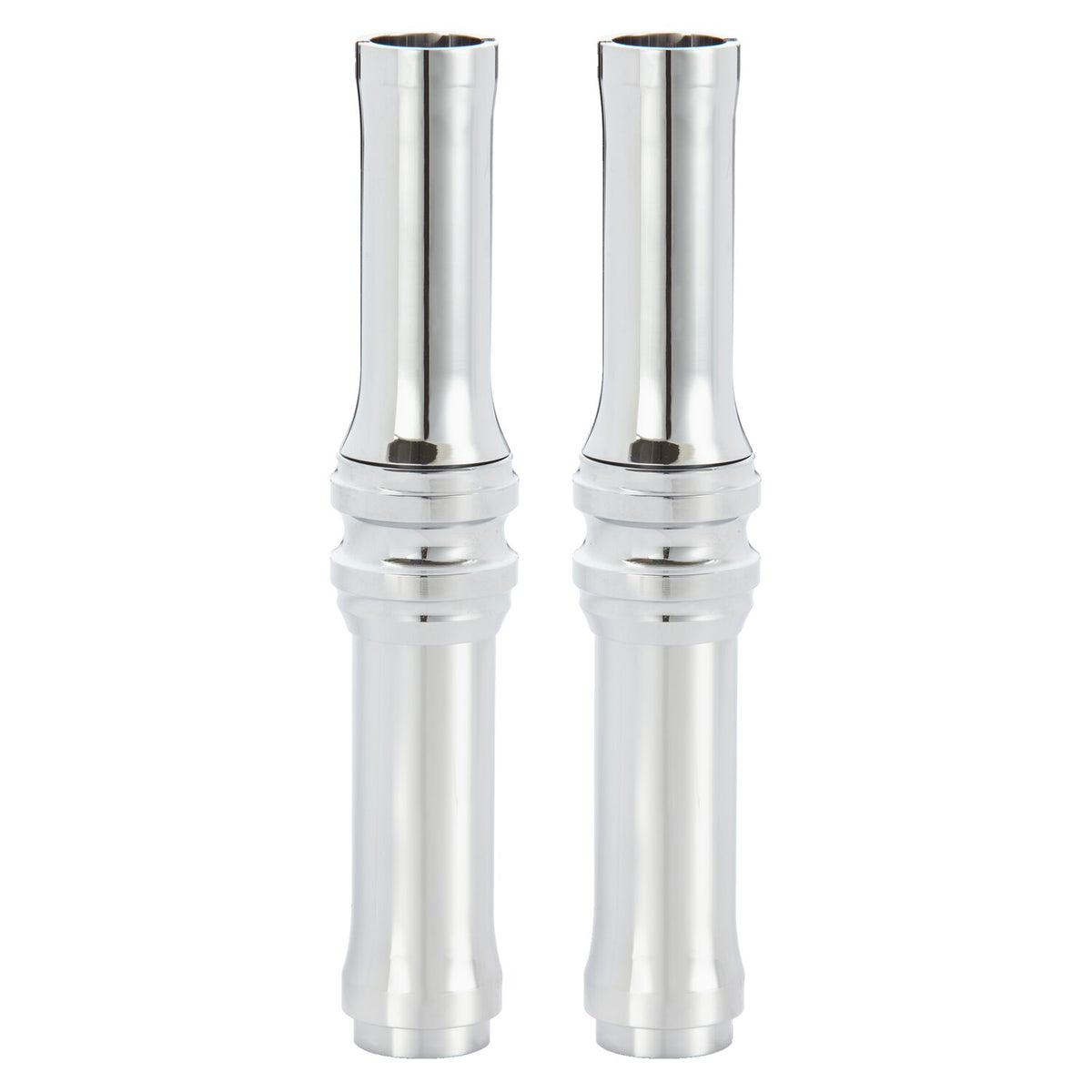 Arlen Ness, M8 10-Gauge pushrod cover set. Chrome