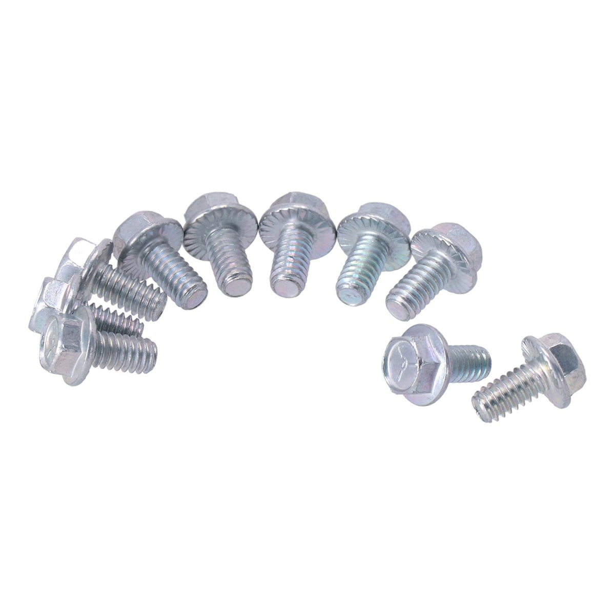 Screw, splash guard mount