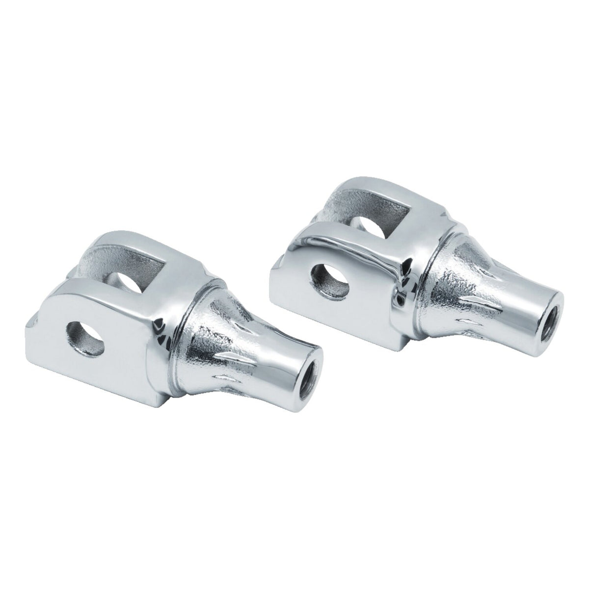 Kuryakyn, Tapered front footpeg adapter. Chrome