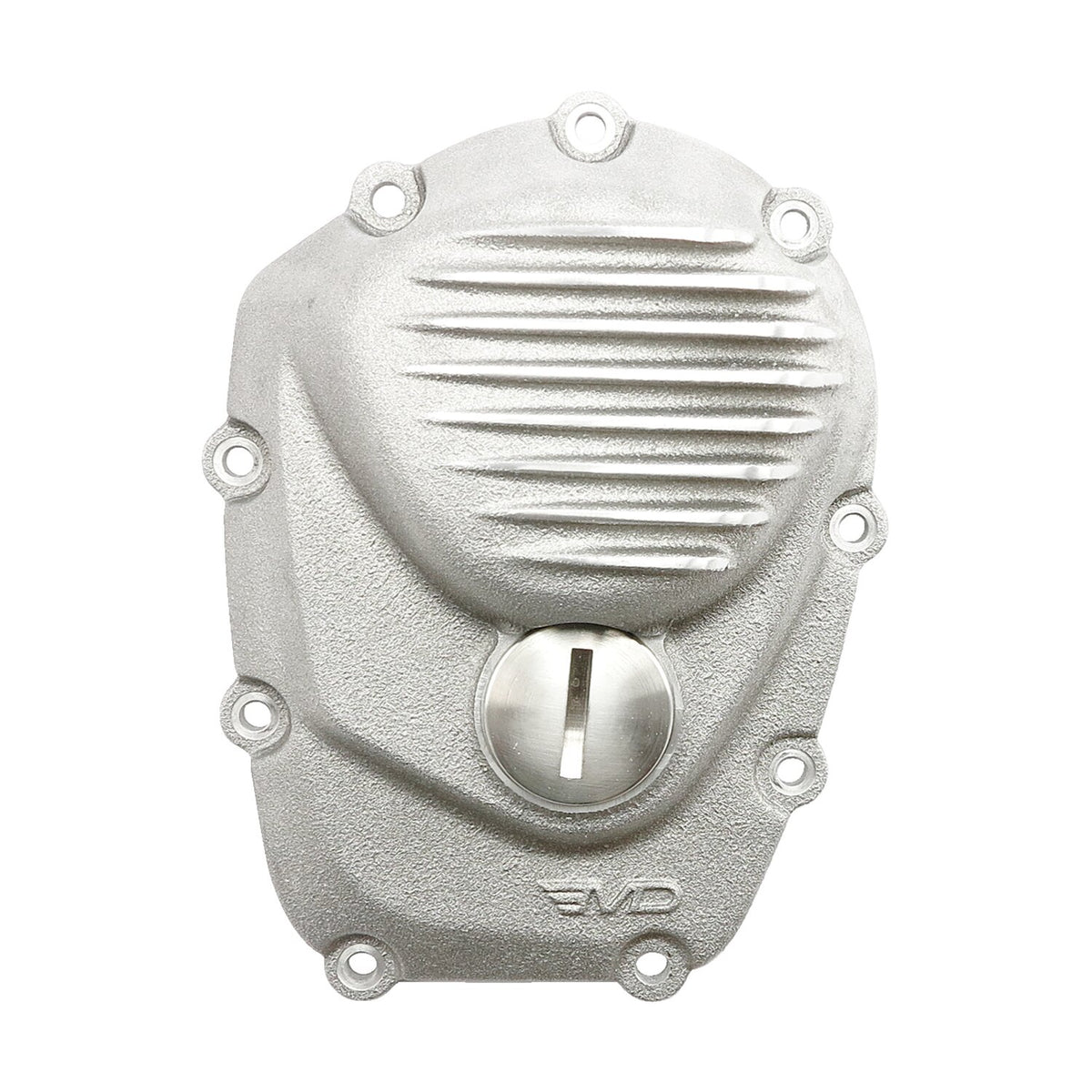 EMD, cam cover 'Ribbed'. Semi-polished
