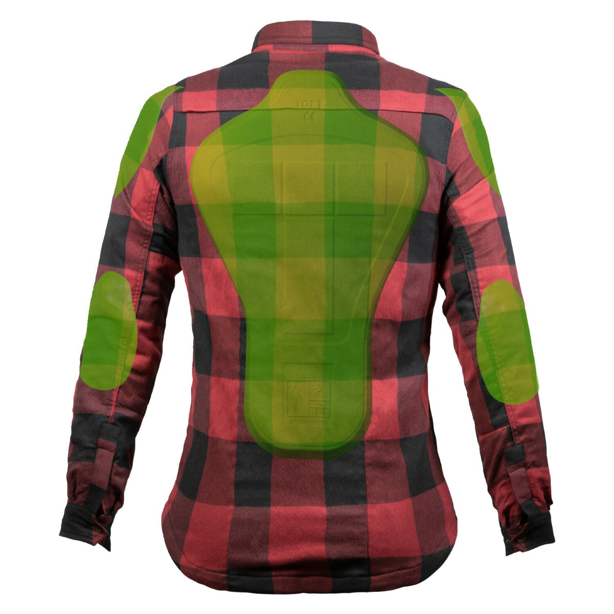 John Doe Motoshirt female XTM© black/red