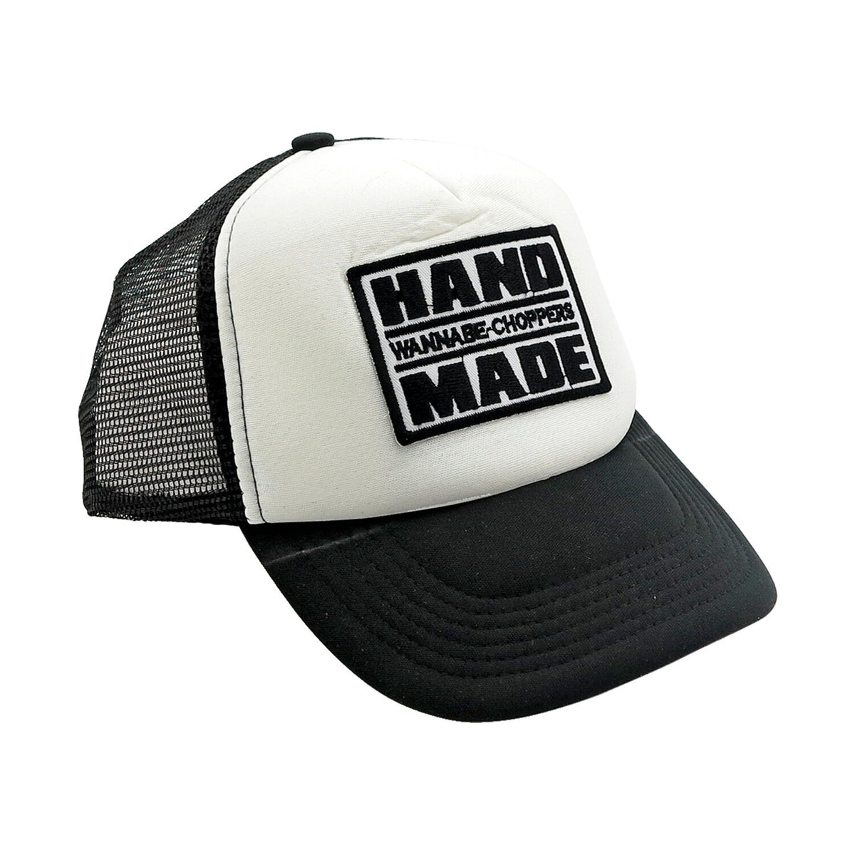 Wannabe choppers trucker cap white/black