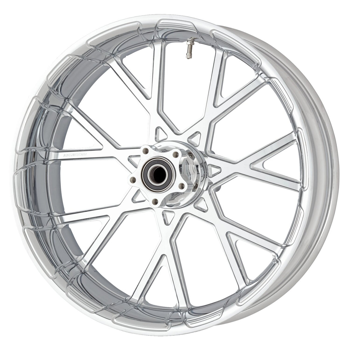 Arlen Ness, rim Procross 3.50 x 26. Front. Chrome