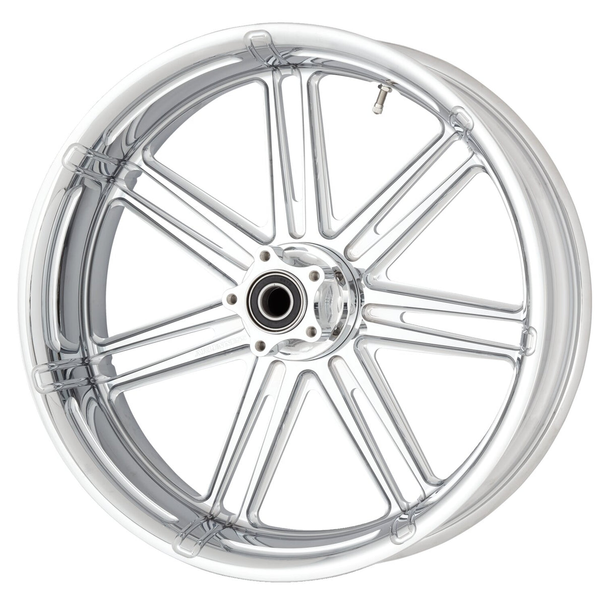 Arlen Ness, rim 7-valve 3.50 x 21. Front. Chrome