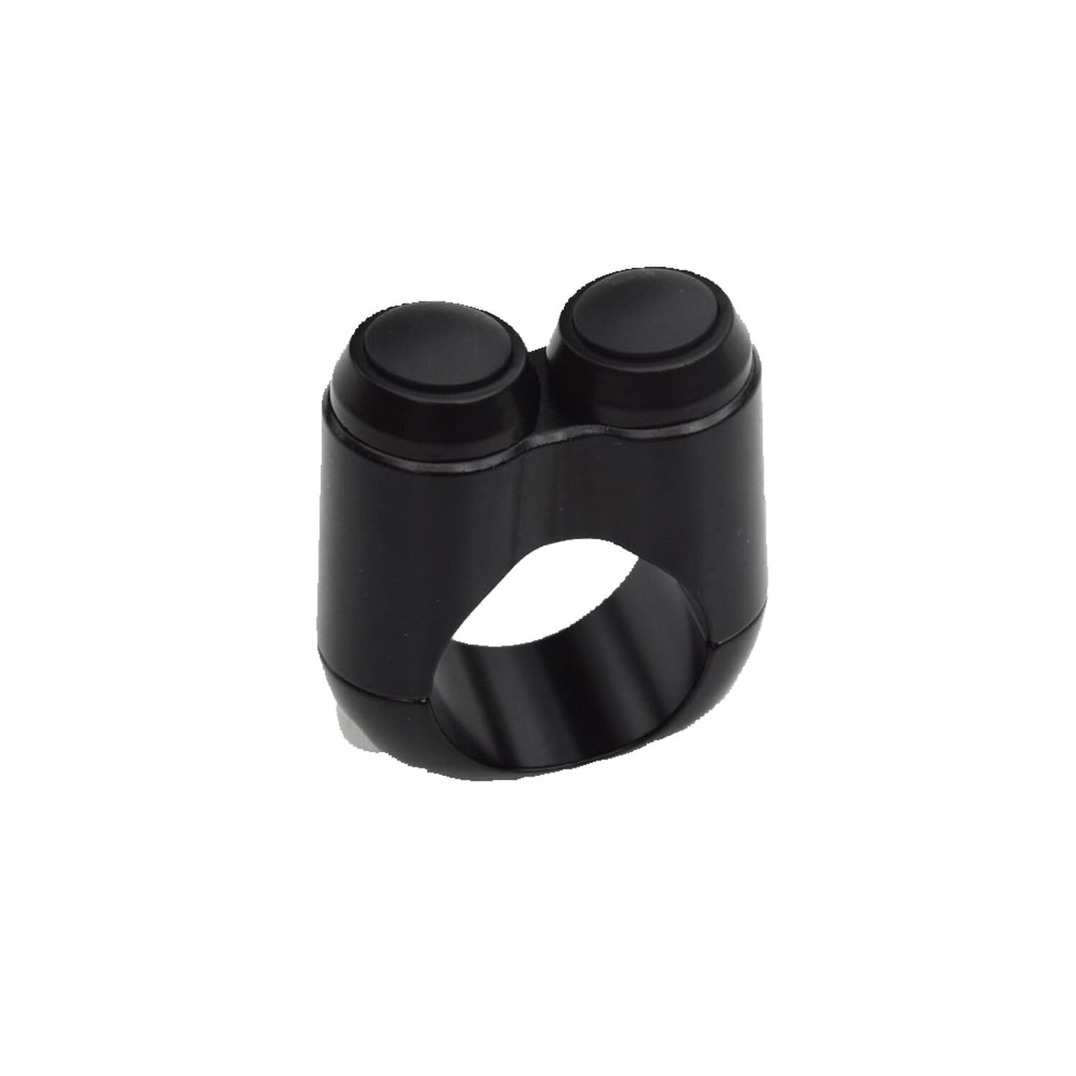 Motone, micro switch with 2 buttons. Black