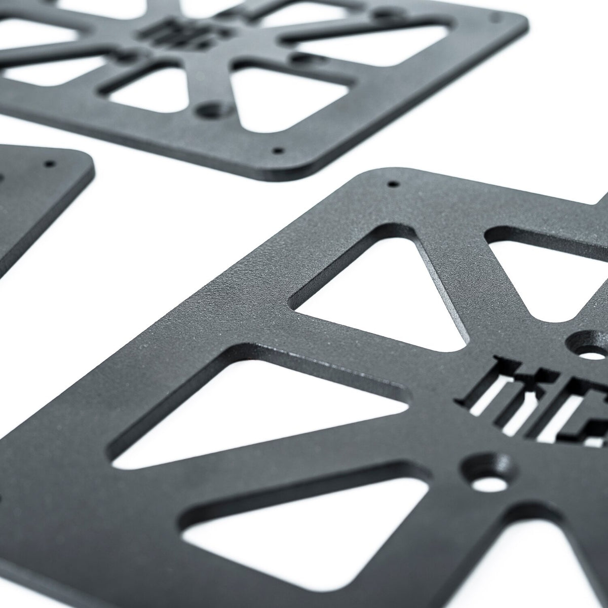 Killer Custom, 'Web' license plate holder for Austria. Black