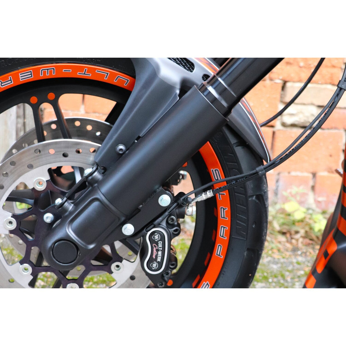 Cult-Werk, lower fork slider covers