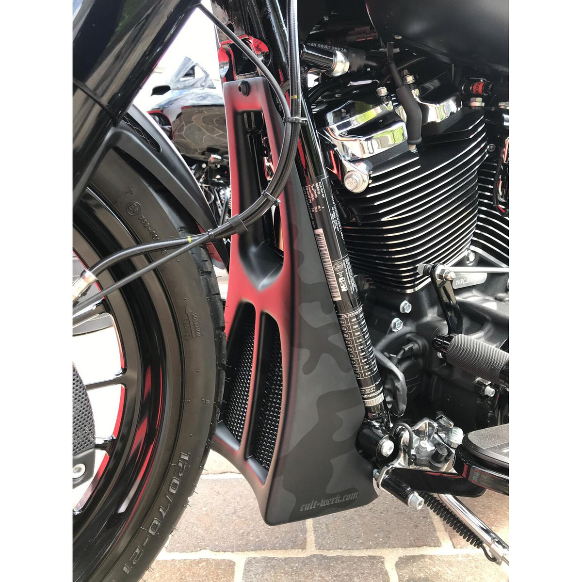 Cult-Werk, Bug spoiler Custom. Matte black